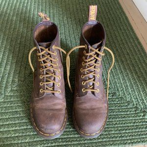 Dr. Martens Brown Leather Boots